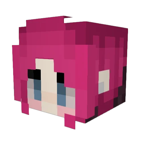 kiwifroot1 Minecraft avatar head, 3D render