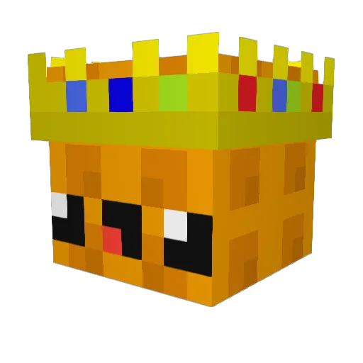 kiwipie7 Minecraft avatar head, 3D render