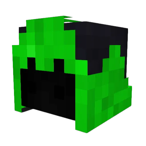 kiyo39 Minecraft avatar head, 3D render