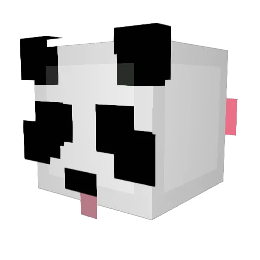 kizyva Minecraft avatar head, 3D render
