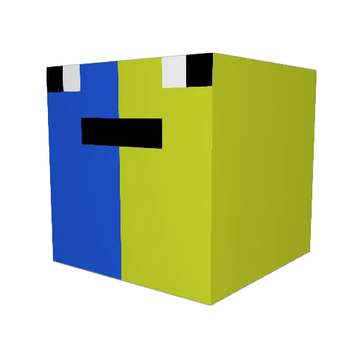 kjbarry10 Minecraft avatar head, 3D render