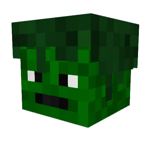 kjeldvdl Minecraft avatar head, 3D render