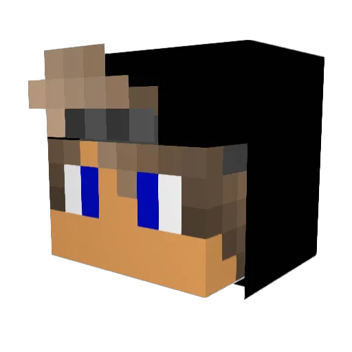 kjell1995 Minecraft avatar head, 3D render