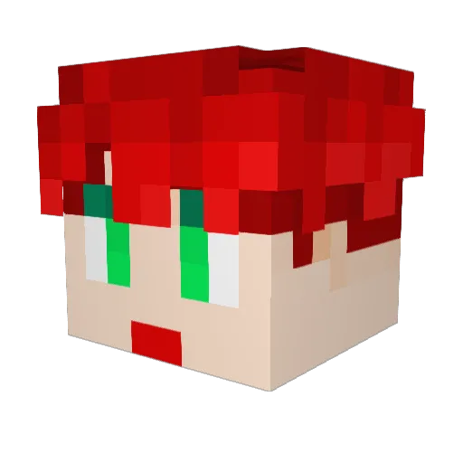 kjh6335 Minecraft avatar head, 3D render