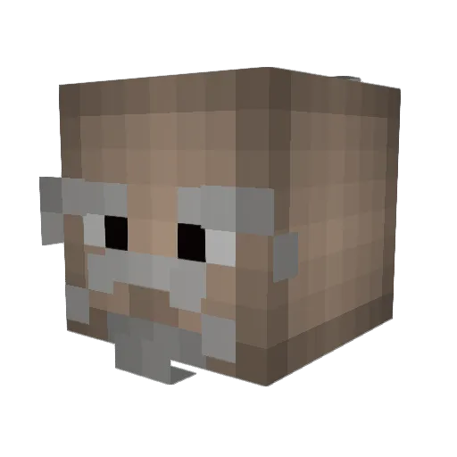 kk25025 Minecraft avatar head, 3D render