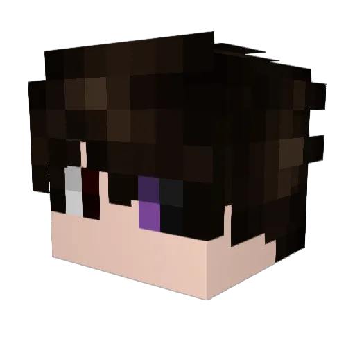 kkJohn Minecraft avatar head, 3D render