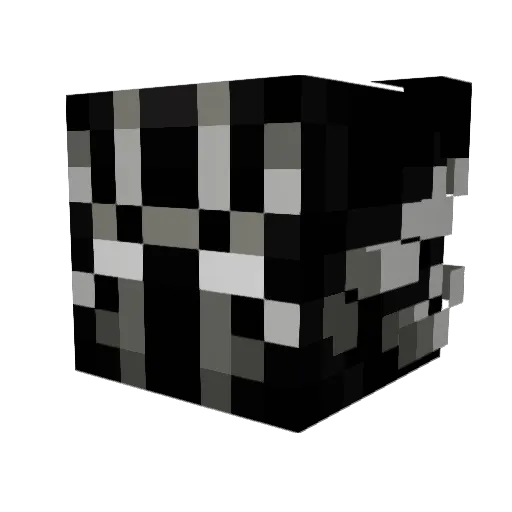 kkReyes Minecraft avatar head, 3D render