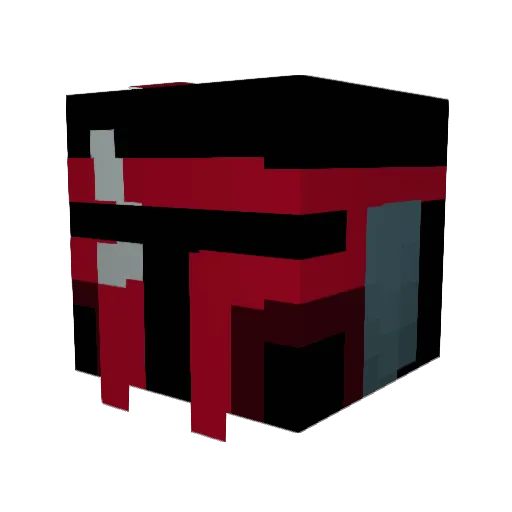 kkansuke Minecraft avatar head, 3D render