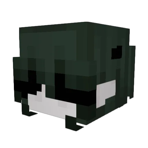 kkaoz Minecraft avatar head, 3D render