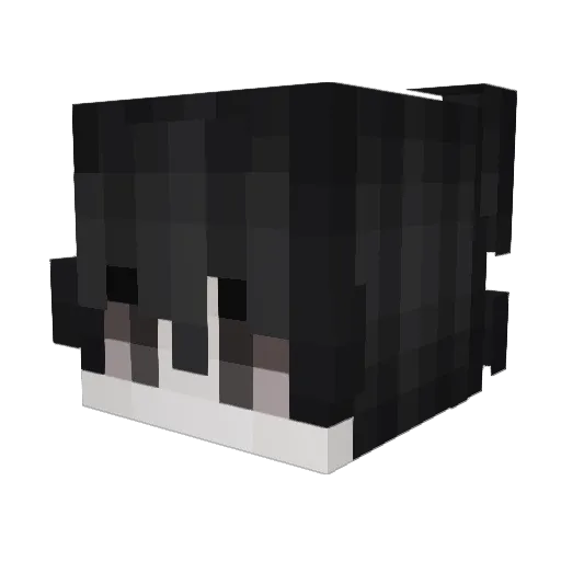 kkaz1r Minecraft avatar head, 3D render