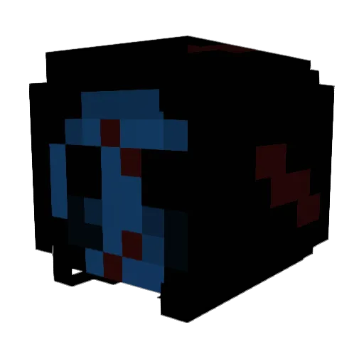 kkckxd Minecraft avatar head, 3D render