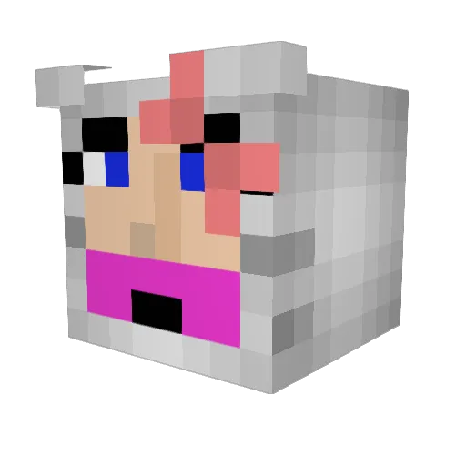 kkcomics5978 Minecraft avatar head, 3D render