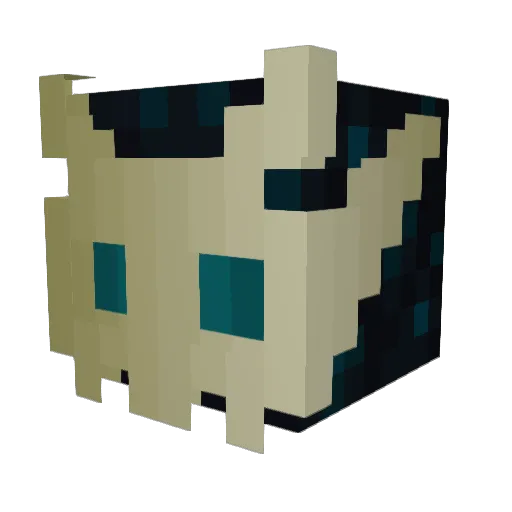 kkeisrrr Minecraft avatar head, 3D render
