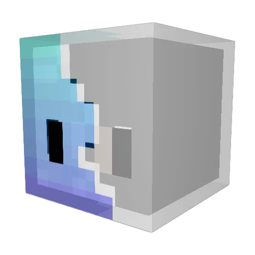 kkenn36 Minecraft avatar head, 3D render