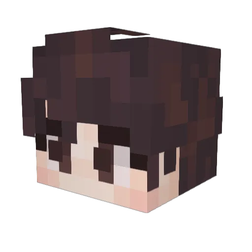 kkeyshaww Minecraft avatar head, 3D render