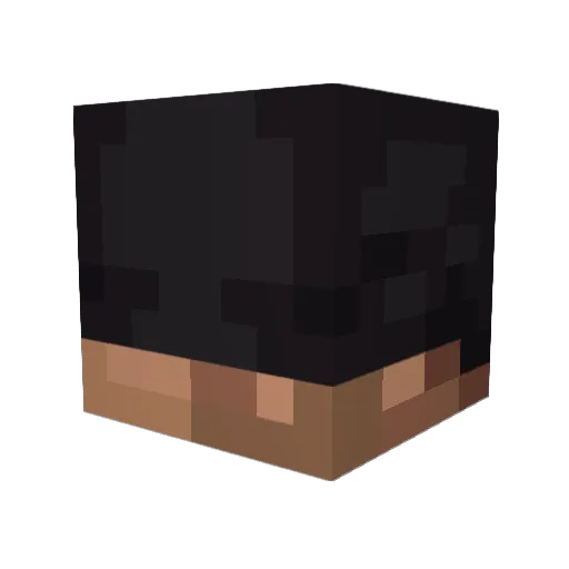 kkhera Minecraft avatar head, 3D render