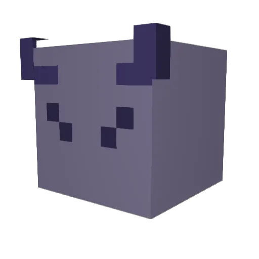 kkiek00 Minecraft avatar head, 3D render