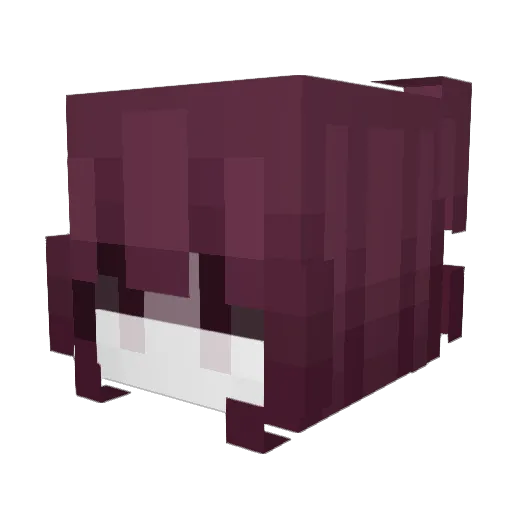 kkills Minecraft avatar head, 3D render