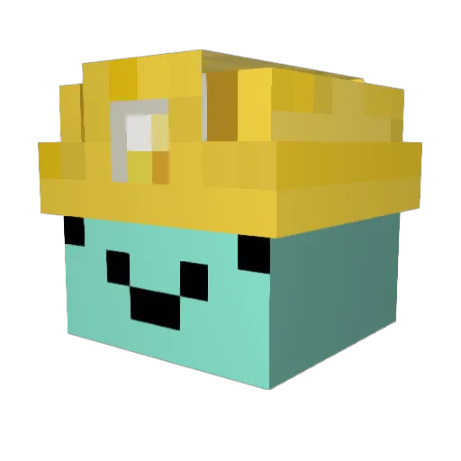 kkio_126 Minecraft avatar head, 3D render
