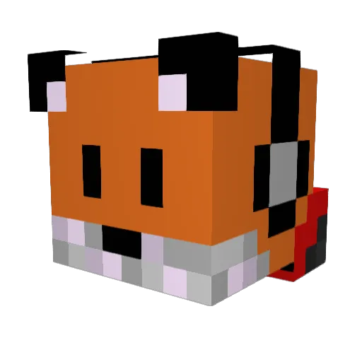 kkipopo2 Minecraft avatar head, 3D render