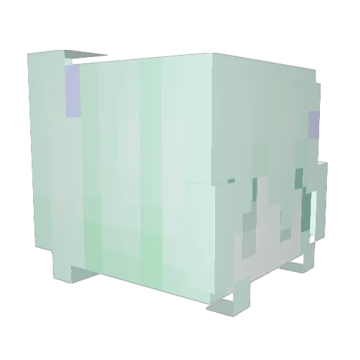 kkkkkkoi Minecraft avatar head, 3D render