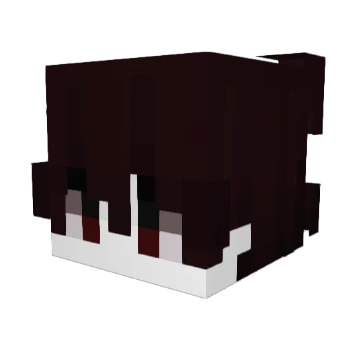 kkm1105 Minecraft avatar head, 3D render