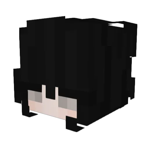 kknerd Minecraft avatar head, 3D render