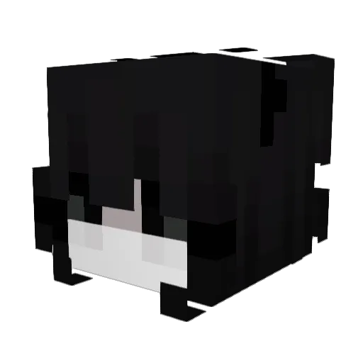 kknoxi Minecraft avatar head, 3D render