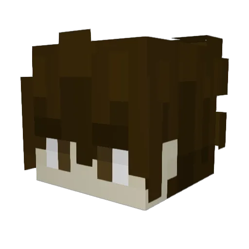 kkostas10 Minecraft avatar head, 3D render