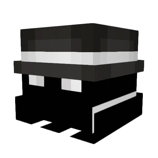 kkronos_ Minecraft avatar head, 3D render