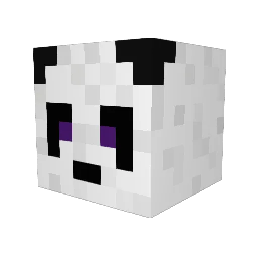 kkunkler Minecraft avatar head, 3D render