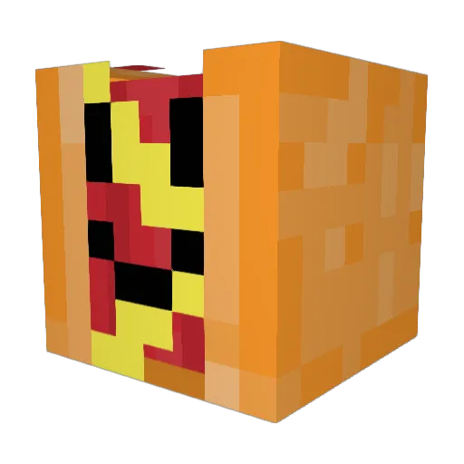kkyte Minecraft avatar head, 3D render