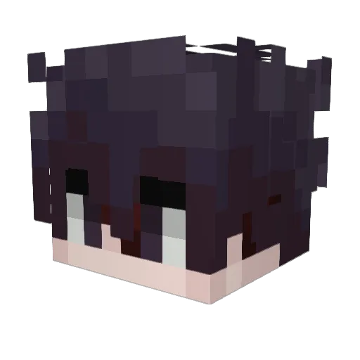 kl4hn Minecraft avatar head, 3D render