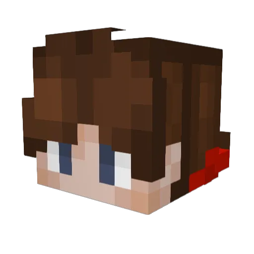 klaasnanne2011 Minecraft avatar head, 3D render