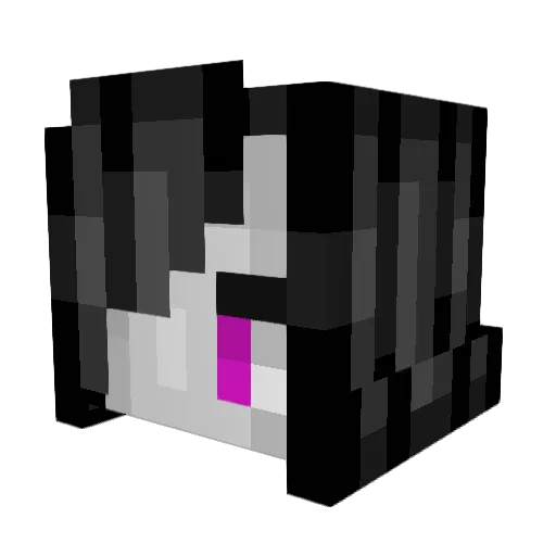 klaekale Minecraft avatar head, 3D render