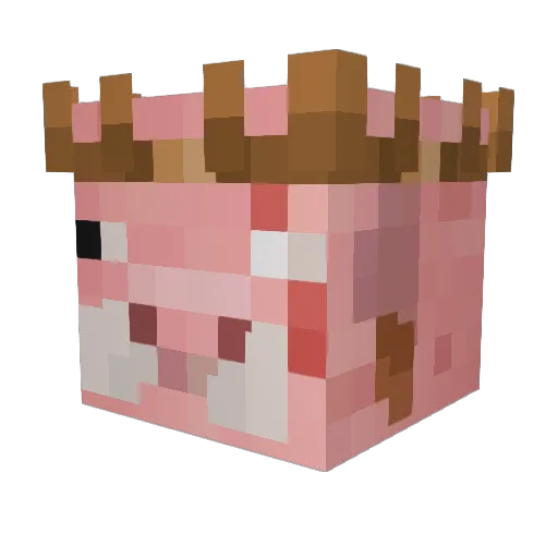klakier_104 Minecraft avatar head, 3D render