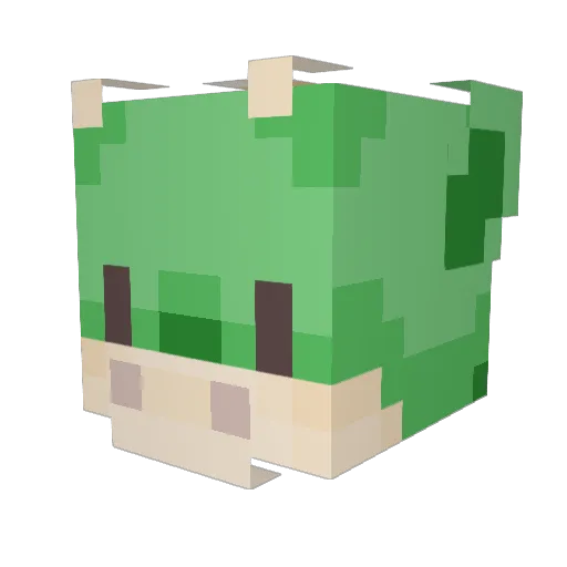 klarifyit Minecraft avatar head, 3D render
