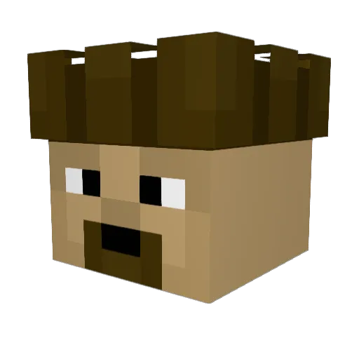 Minecraft-Avatar von klaus1902: Kopf als 3D-Render