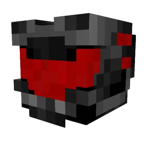 klb2oo4 Minecraft avatar head, 3D render
