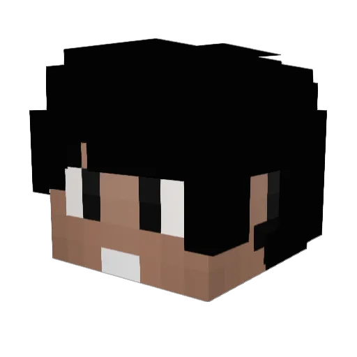 kleber_3ify Minecraft avatar head, 3D render