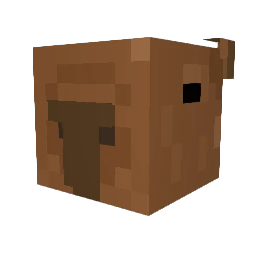 kleber_wilson Minecraft avatar head, 3D render