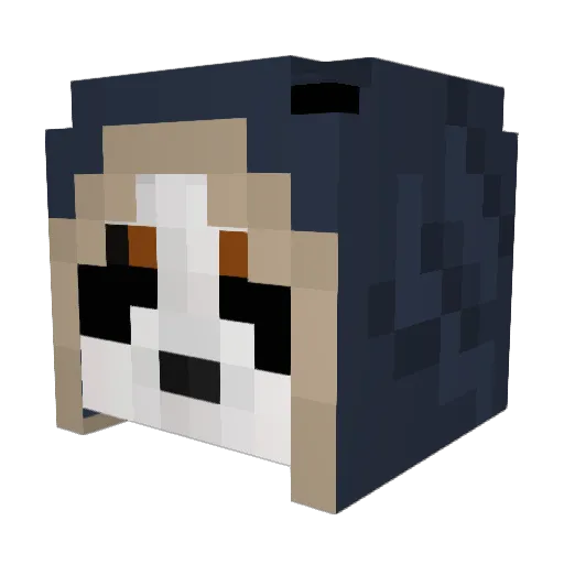 klehuray Minecraft avatar head, 3D render
