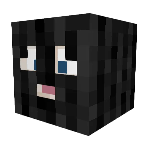 kleikis Minecraft avatar head, 3D render