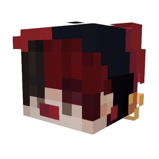 kleinerMangosaft Minecraft avatar head, 3D render