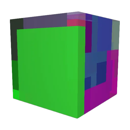 kleinerWasserbar Minecraft avatar head, 3D render