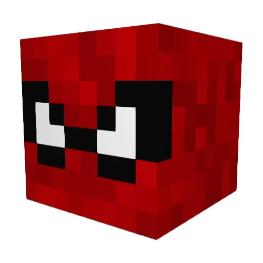 kleinz1nnn Minecraft avatar head, 3D render