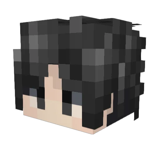 klerpyyy Minecraft avatar head, 3D render