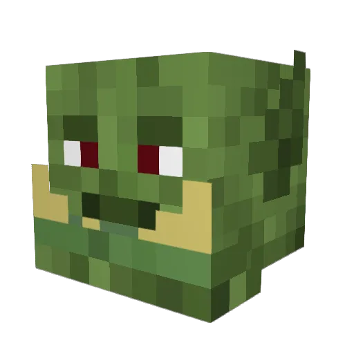 klewi103 Minecraft avatar head, 3D render