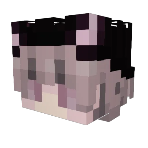 klewss Minecraft avatar head, 3D render