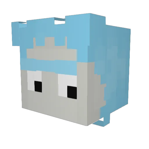 kleyber157 Minecraft avatar head, 3D render